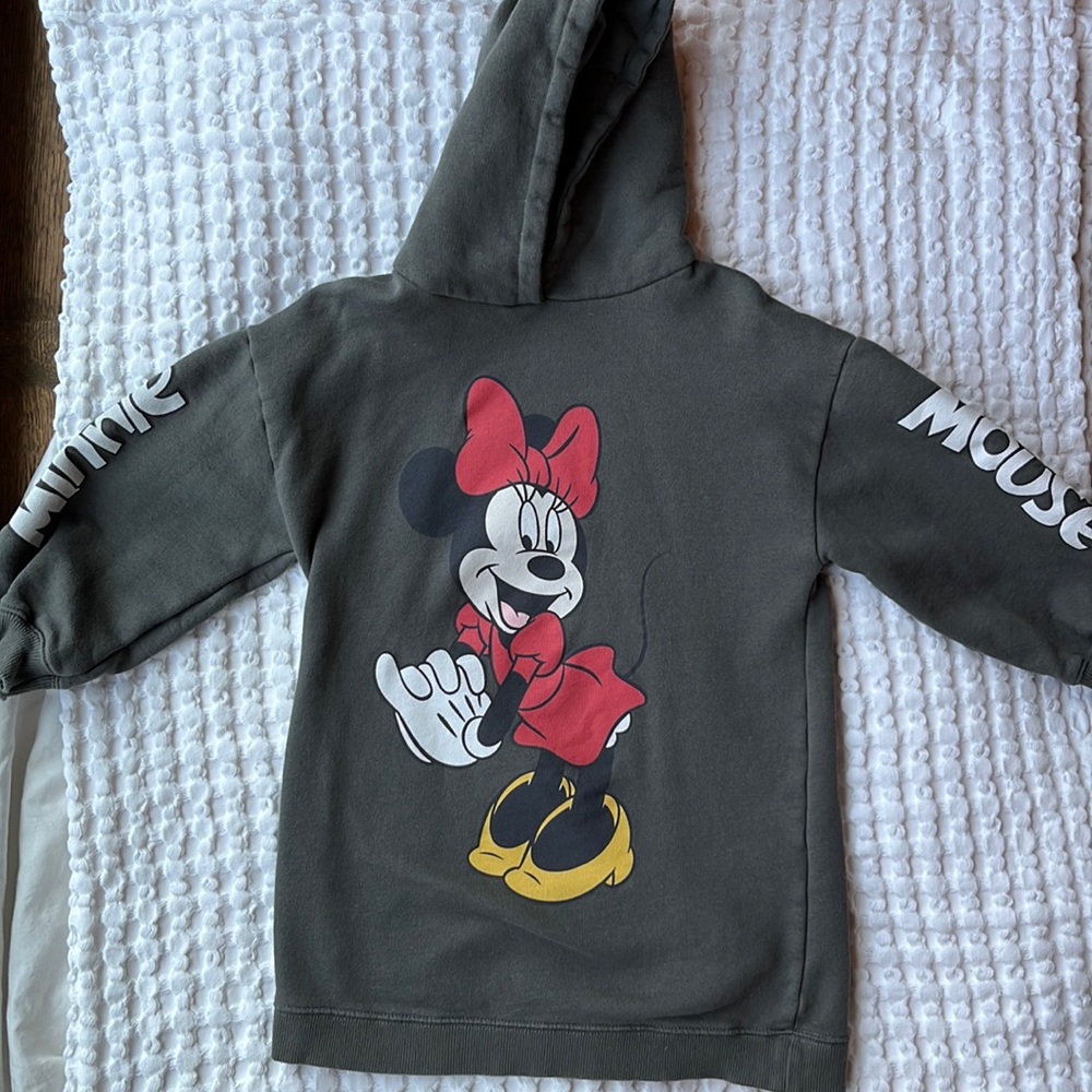 Zara Minnie Mouse hoodie dress